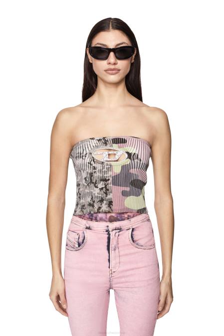 Diesel Frauen Grün Grau m-Lakewood Bekleidung 8608914