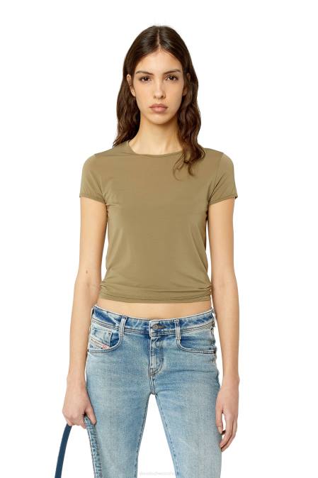 Diesel Frauen Hellbraun t-olap Bekleidung 8608939