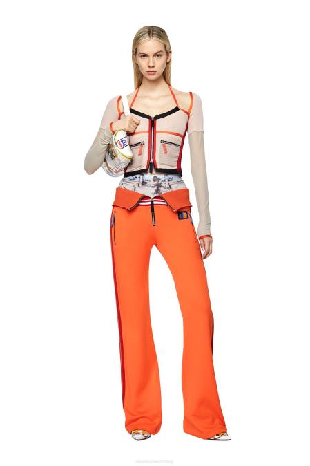 Diesel Frauen Pink Rot t-tokat Bekleidung 8608918