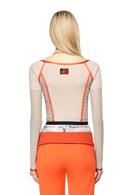 Diesel Frauen Pink Rot t-tokat Bekleidung 8608918