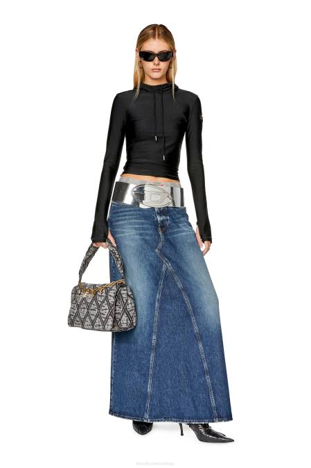 Diesel Frauen Rosa T-Metall Bekleidung 8608927