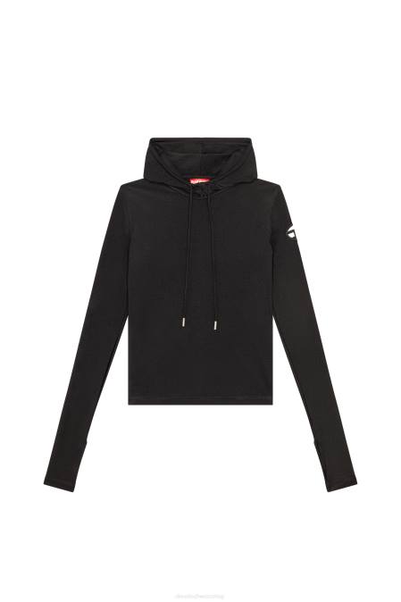 Diesel Frauen Rosa T-Metall Bekleidung 8608927