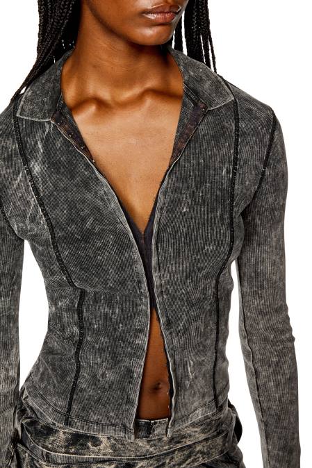 Diesel Frauen Schwarz T-Quecksilber Bekleidung 8608928