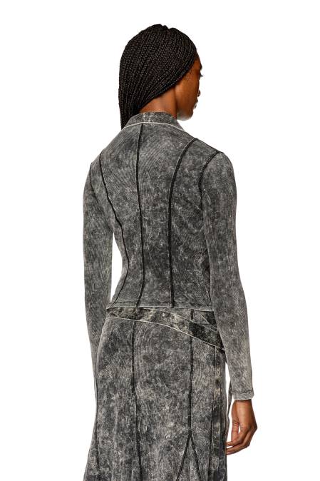 Diesel Frauen Schwarz T-Quecksilber Bekleidung 8608928