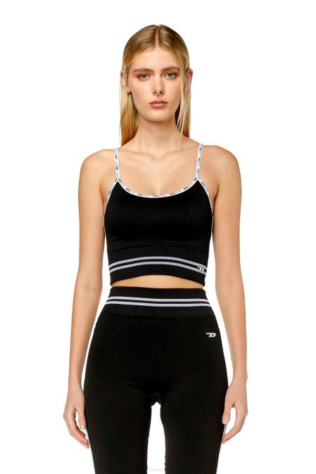 Diesel Frauen Schwarz awb-fanny-wt27 Bekleidung 8608937