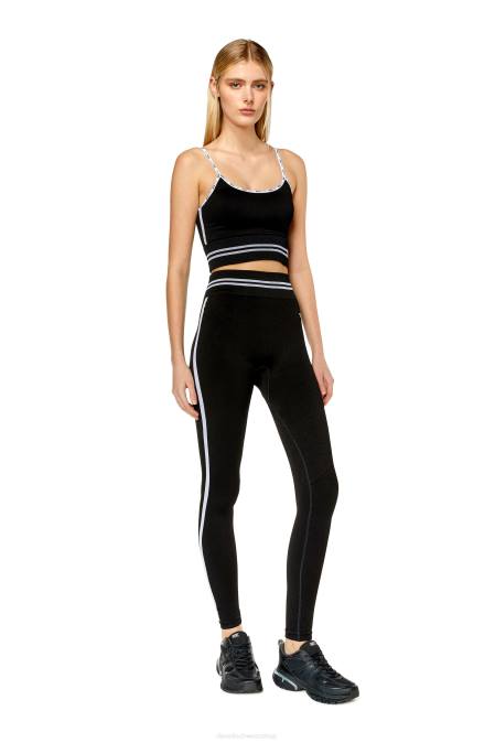 Diesel Frauen Schwarz awb-fanny-wt27 Bekleidung 8608937