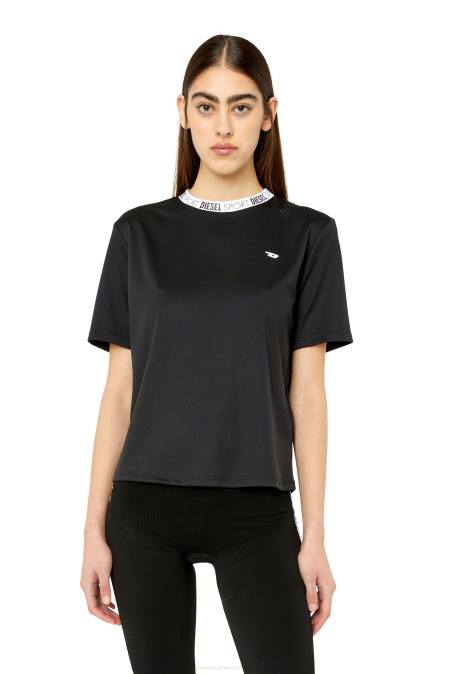 Diesel Frauen Schwarz awtee-piper-ht38 Bekleidung 8608953