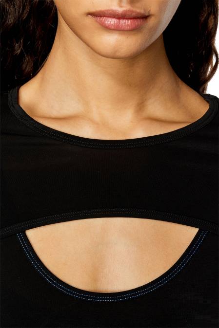 Diesel Frauen Schwarz liegen Bekleidung 8608946