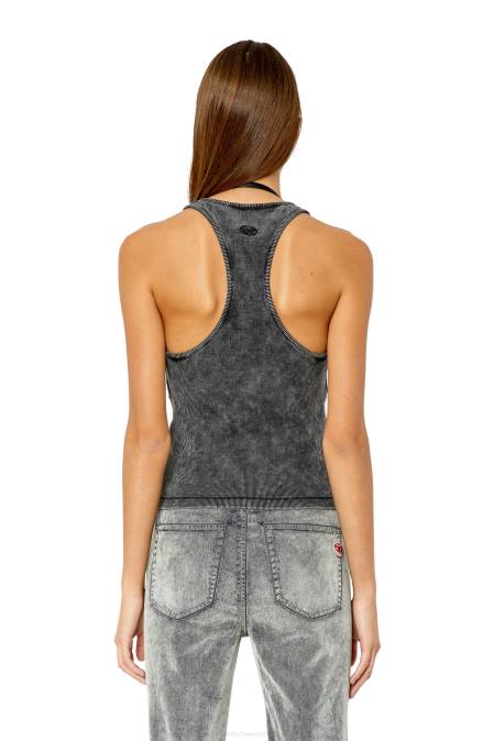 Diesel Frauen Schwarz t-anielle Bekleidung 8608944