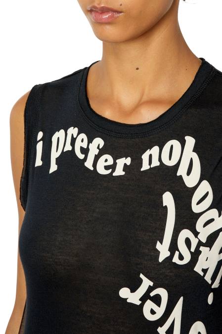 Diesel Frauen Schwarz t-ody Bekleidung 8608947