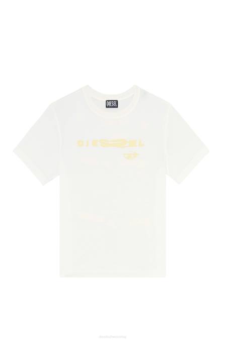Diesel Frauen Weiss T-Danny Bekleidung 8608936