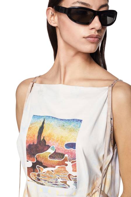 Diesel Frauen Weiss t-holly-d1 Bekleidung 8608915