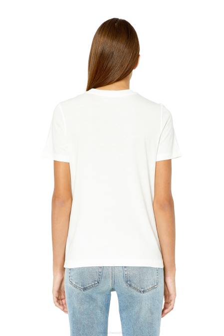 Diesel Frauen Weiss t-reg-g3 Bekleidung 8608956