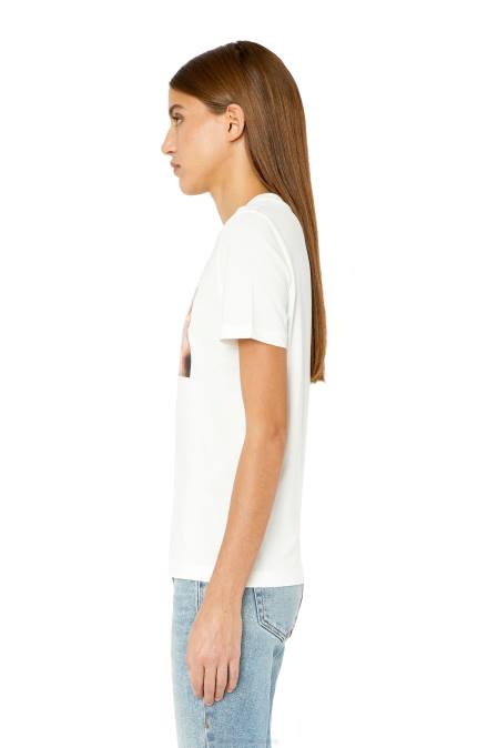 Diesel Frauen Weiss t-reg-g3 Bekleidung 8608956