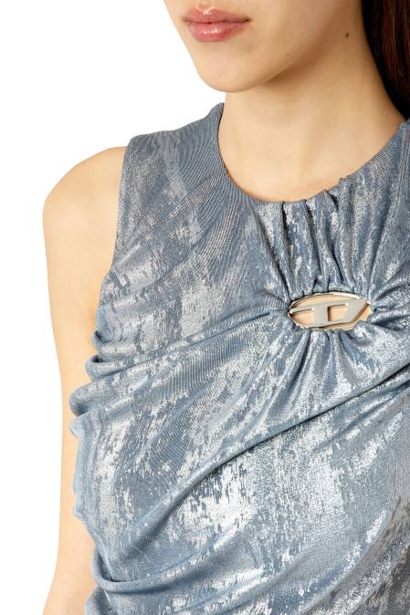 Diesel Frauen grau T-Frucht Bekleidung 8608938