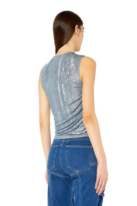 Diesel Frauen grau T-Frucht Bekleidung 8608938