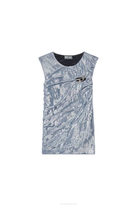 Diesel Frauen grau T-Frucht Bekleidung 8608938