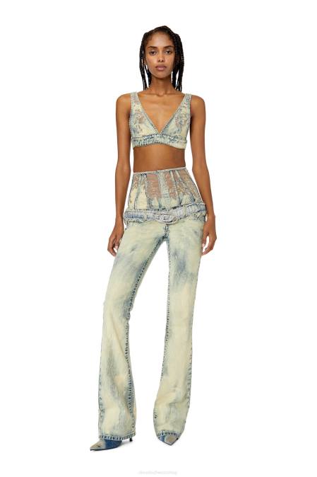 Diesel Frauen hellblau de-janys-fsc Bekleidung 8608957