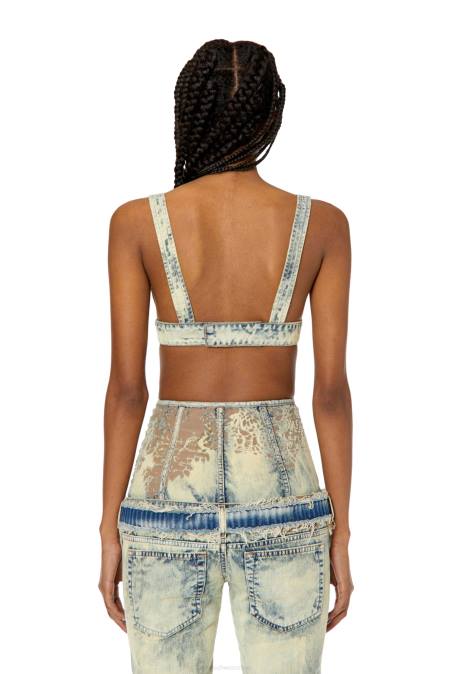 Diesel Frauen hellblau de-janys-fsc Bekleidung 8608957