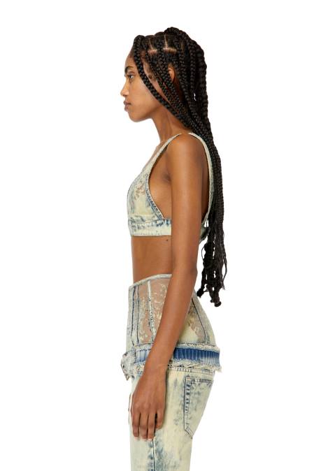 Diesel Frauen hellblau de-janys-fsc Bekleidung 8608957