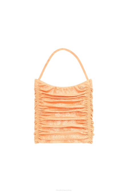 Diesel Frauen orange t-dru Bekleidung 8608952