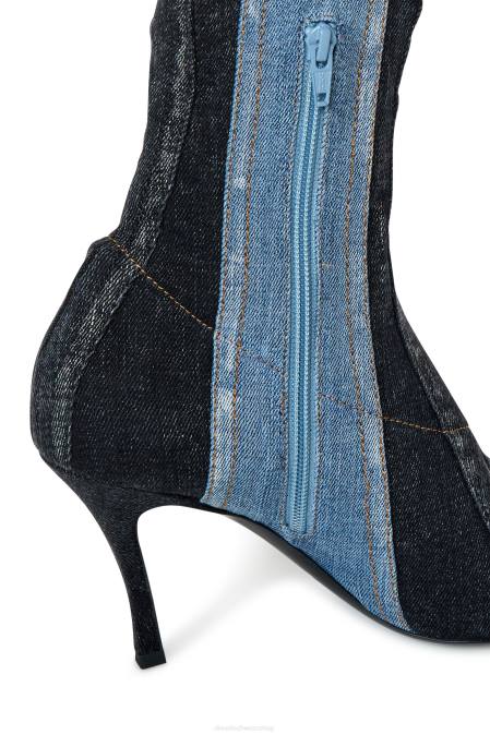 Diesel Frauen Blau Schwarz D-Venus tbts Schuhwerk 86081098