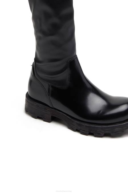 Diesel Frauen Schwarz D-Hammer hch Schuhwerk 86081105