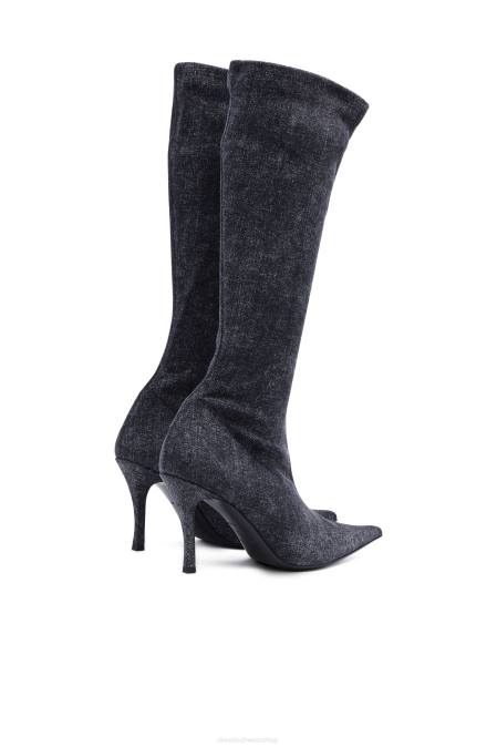 Diesel Frauen Schwarz d-venus kbt Schuhwerk 86081097