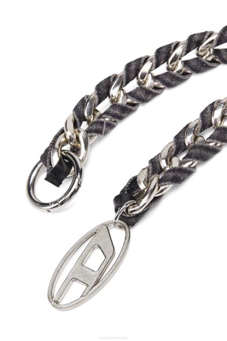 Diesel Frauen Silber b-dechain Zubehörteil 86081121