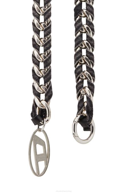 Diesel Frauen Silber b-dechain Zubehörteil 86081121