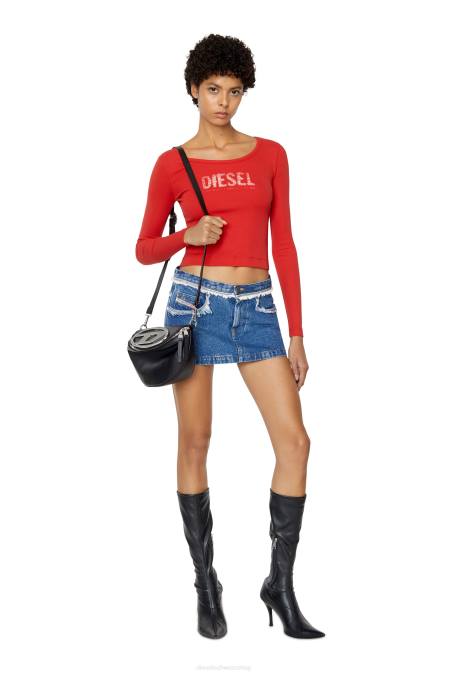 Diesel Frauen Schwarz 1dr-Umhängetasche Zubehörteil 86081074