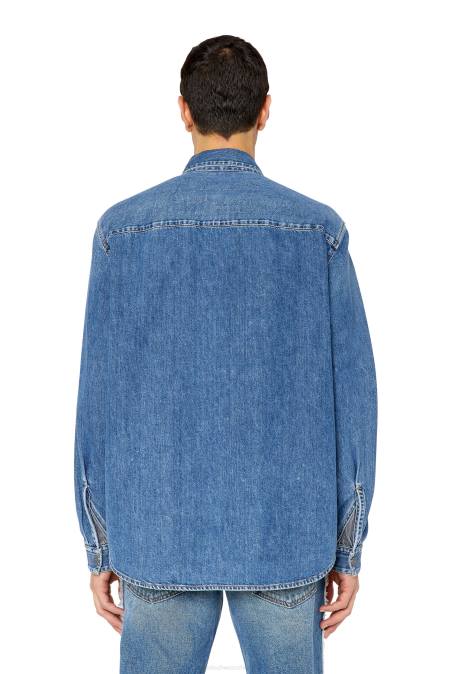 Diesel Männer Mittelblau d-einfach-rs Bekleidung 8608312