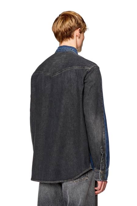 Diesel Männer Schwarz Blau d-ozean-s Bekleidung 8608299