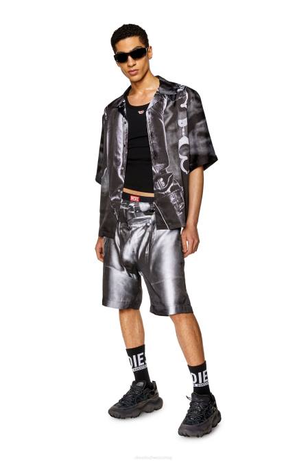 Diesel Männer Schwarz pr-s-mec-23 Bekleidung 8608289