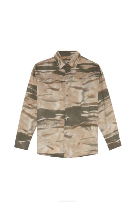 Diesel Männer grün/beige s-fluid-cmf Bekleidung 8608336