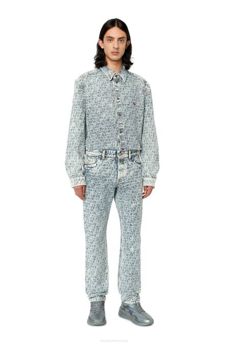 Diesel Männer hellblau d-einfach-über-sp Bekleidung 8608323