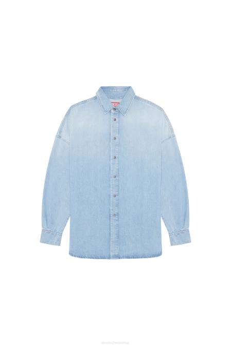 Diesel Männer hellblau d-kama Bekleidung 8608291