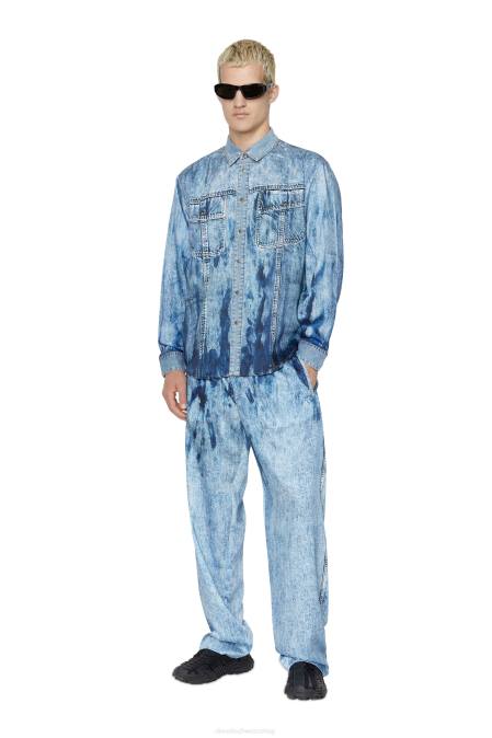 Diesel Männer hellblau s-gilly Bekleidung 8608305
