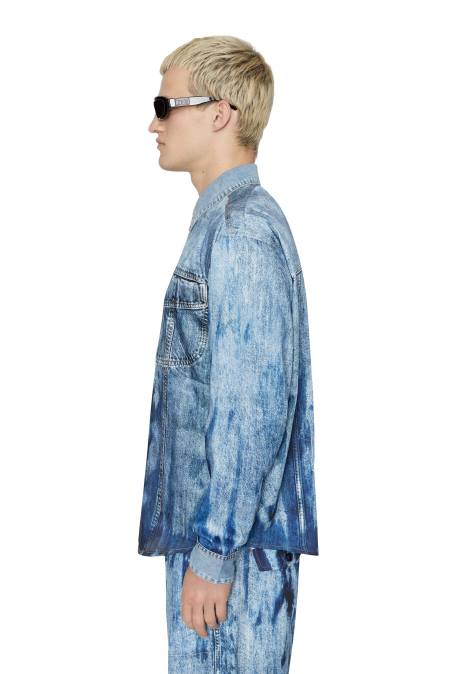 Diesel Männer hellblau s-gilly Bekleidung 8608305