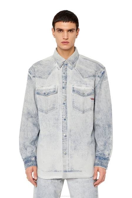 Diesel Männer hellgrau d-Ozean-über-sc Bekleidung 8608329