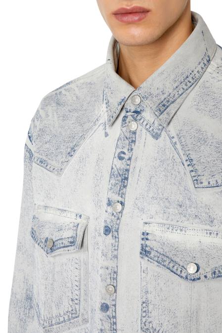 Diesel Männer hellgrau d-Ozean-über-sc Bekleidung 8608329