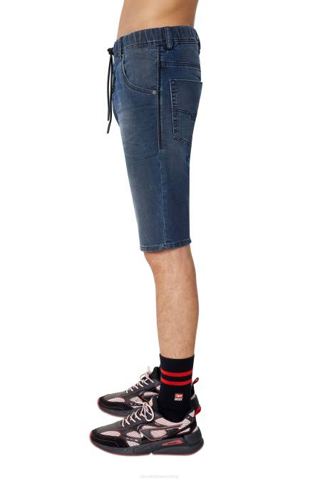Diesel Männer Dunkelblau d-krooshort joggjeans Bekleidung 8608422