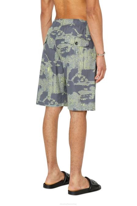 Diesel Männer Grün Grau p-ferg Bekleidung 8608397