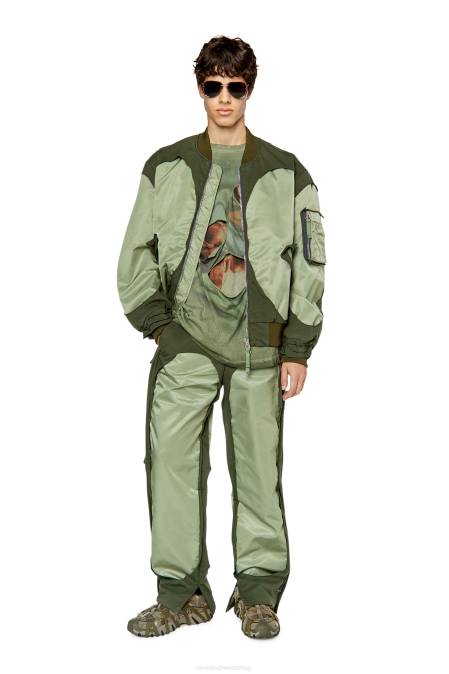 Diesel Männer Grün p-crossy Bekleidung 8608420