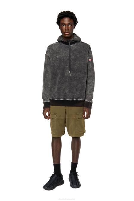 Diesel Männer Militärgrün d-krooley-cargo-short jogg Bekleidung 8608379