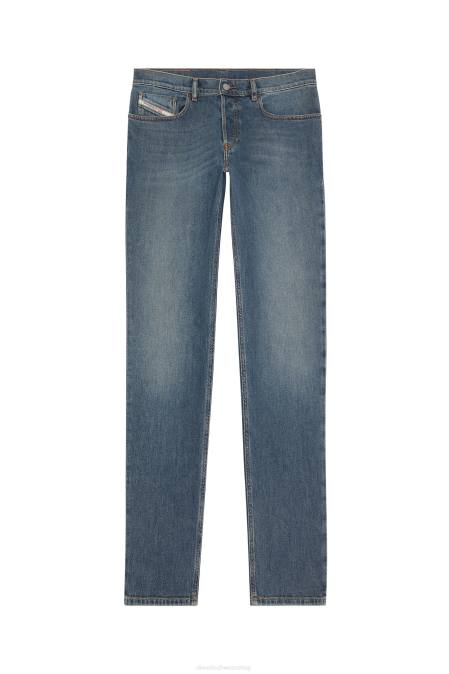 Diesel Männer Mittelblau Tapered Jeans 2023 D-Finitive 09F74 Bekleidung 8608341