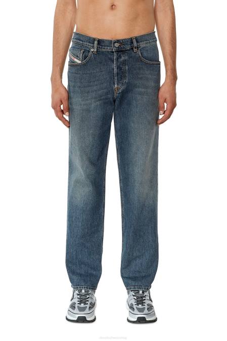 Diesel Männer Mittelblau Tapered Jeans 2023 D-Finitive 09F74 Bekleidung 8608341