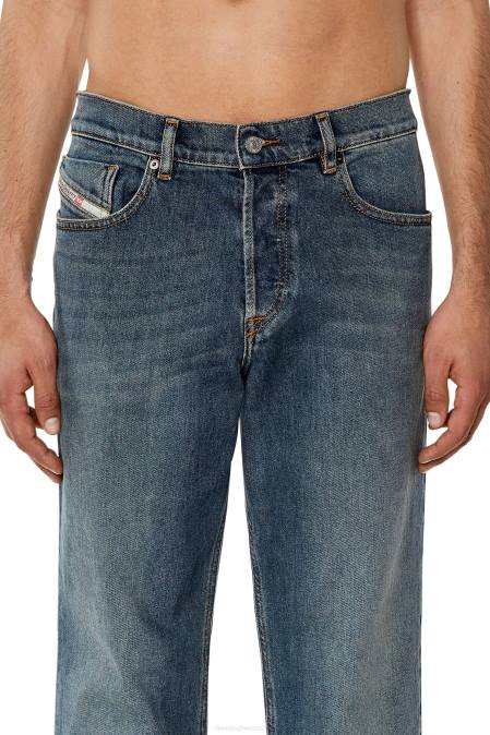 Diesel Männer Mittelblau Tapered Jeans 2023 D-Finitive 09F74 Bekleidung 8608341