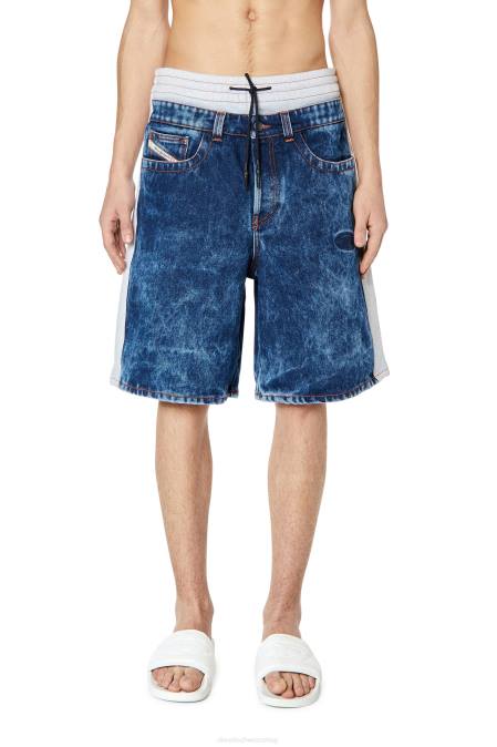 Diesel Männer Mittelblau d-byxo Bekleidung 8608413