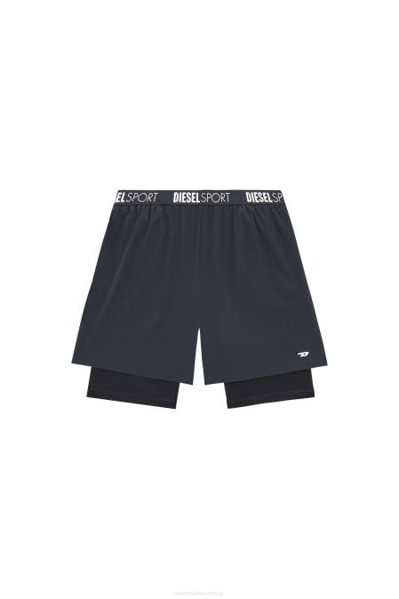 Diesel Männer Schwarz amwb-addie-wt37 Bekleidung 8608481